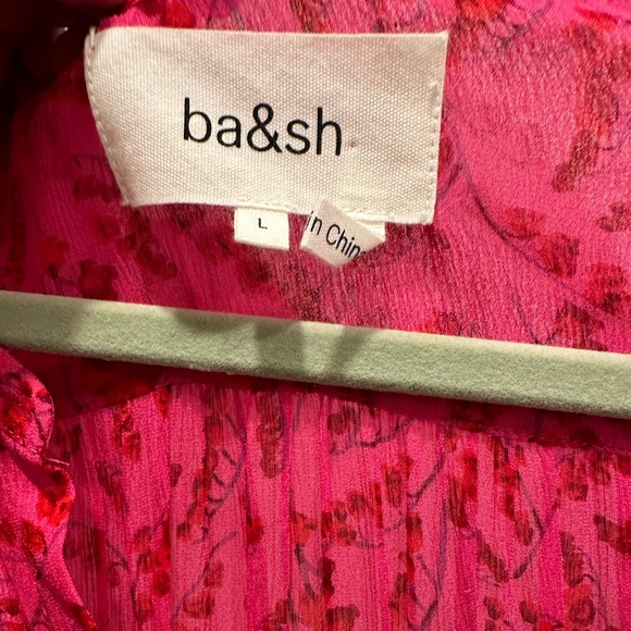 NWT Ba&sh Morris Dress in Fuschia - Large - Picture 4 of 7